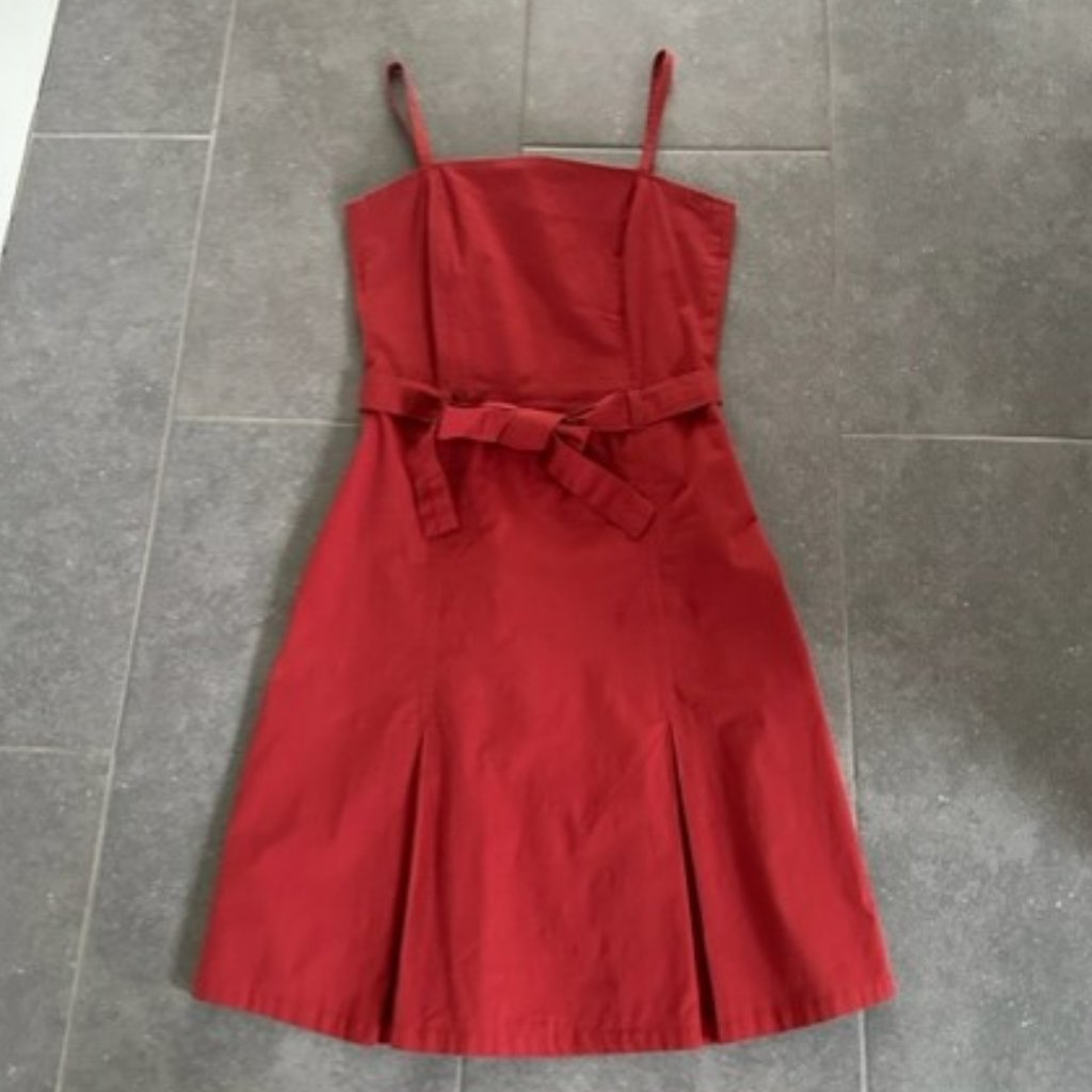 Euc Tamara Catz Designer Dress Red Small